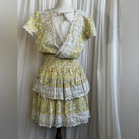 AEO floral ruffle dress - Picture 3 of 7